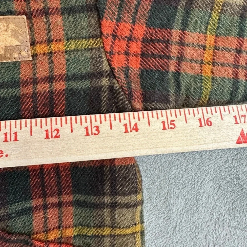 Vintage OshKosh Bgosh Plaid Barn Jacket 24 Months Corduroy Collar Quilted Lining